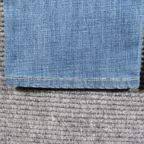 Levi’s Classic Straight Womens 8 Blue Mid Rise Stretch Jeans W29 L23 Light Wash - Picture 11 of 12